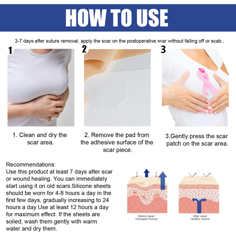 EELHOE Skin Care Patch Gentle Care Comfortable Lightweight Smooth Skin Care Patch - Image 6