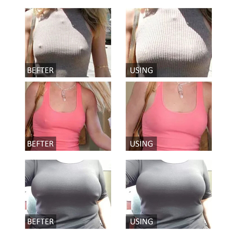 EELHOE Invisible Breast Tape, Anti-Protrusion Areola Invisible Wedding Bra Breathable Tape - Image 4