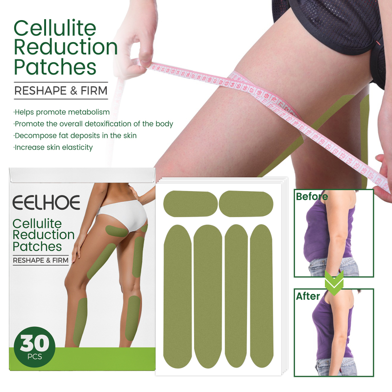 EELHOE Wormwood Leg Patch, Tighten Abdominal Firming Fat Thigh Muscle Toning Body For Lazy Body Toning Leg Patch - Image 2