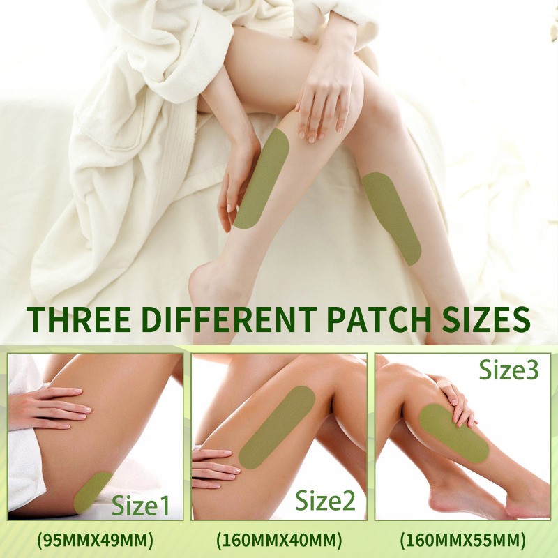 EELHOE Wormwood Leg Patch, Tighten Abdominal Firming Fat Thigh Muscle Toning Body For Lazy Body Toning Leg Patch - Image 3