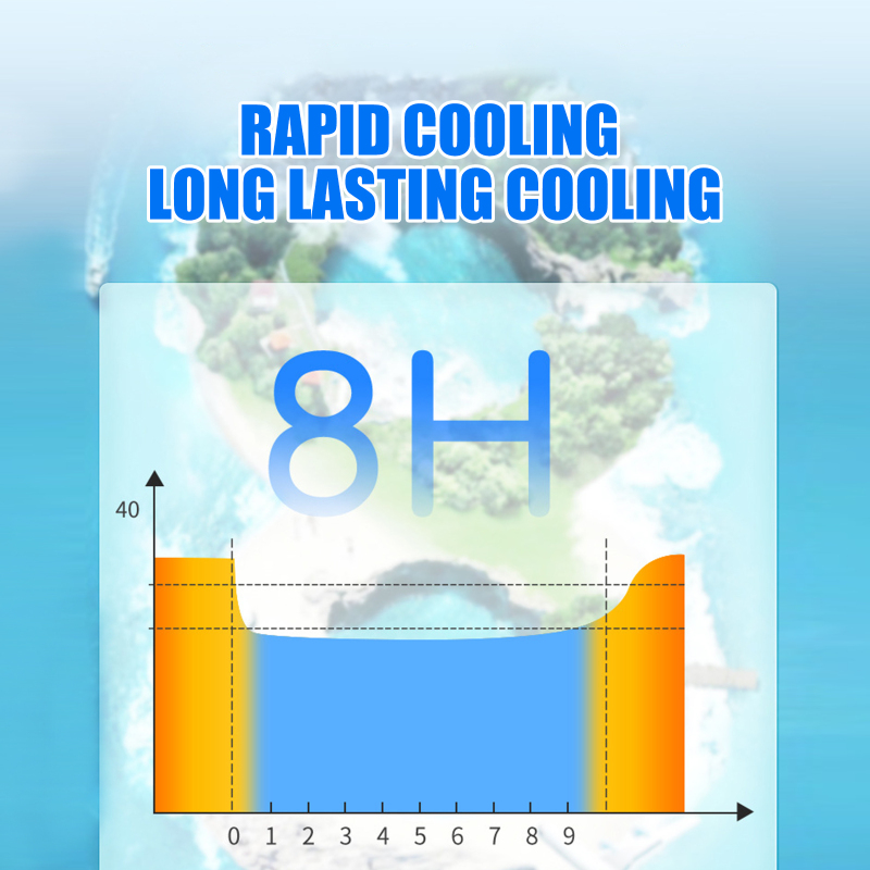 South Moon Cool Down Patch, Cool Up Hydrogel Cartoon Ice Patch Quick Cool Down Compress - Image 3