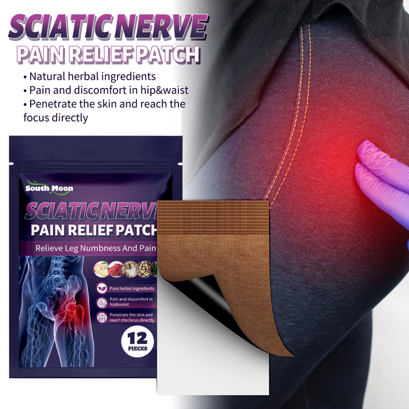 South Moon Body Acupoint Patch, To Relieve Pain Buttock Ischium Lumbar Disc Stick Shoulder Knee Care Patch - Image 2