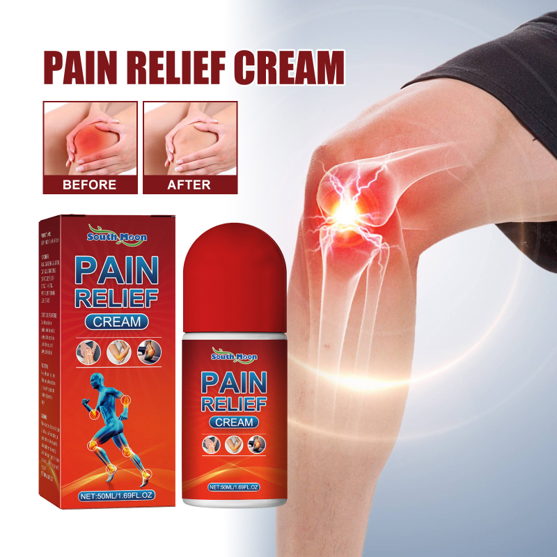 South Moon Pain Relief Cream, Elbow Shoulder Neck Knee Vertebra Waist Leg Joint Pain Relief Rolling Ball - Image 2