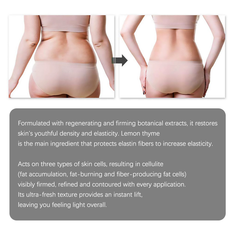 West&Month Slimming Hot Cream, Toning And Firming Massage Cream For Thighs And Thighs - Image 4
