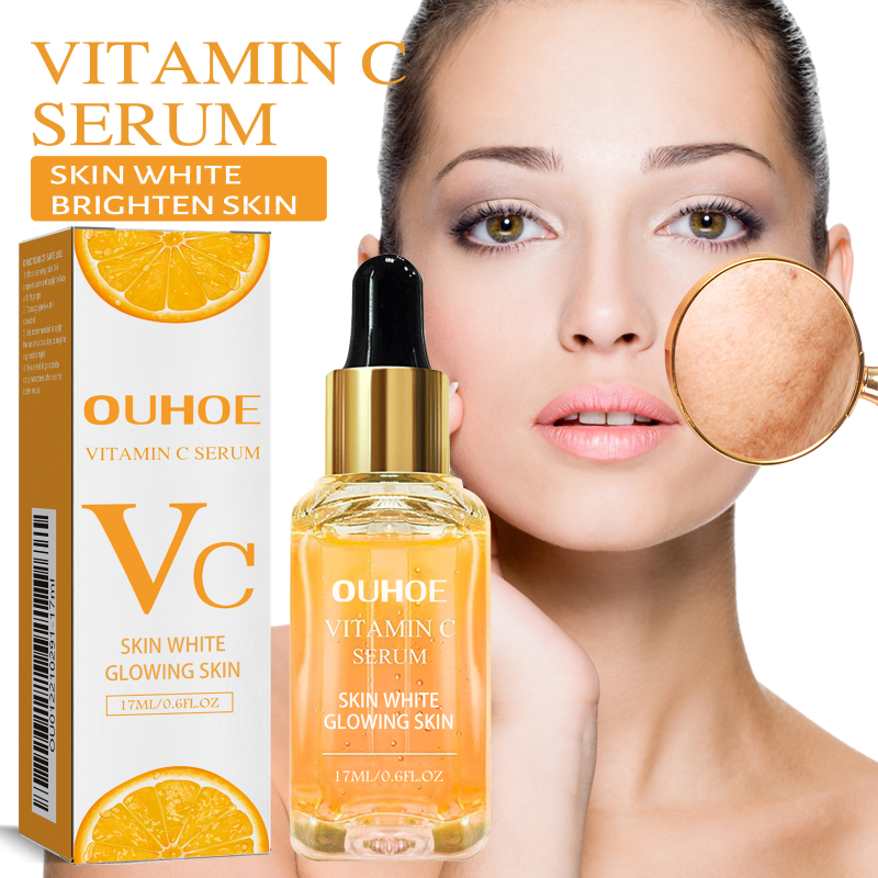 OUHOE Vitamin C Essence, Moisturizing And Brightening Skin Firming And Reducing Fine Lines Essence - Image 2