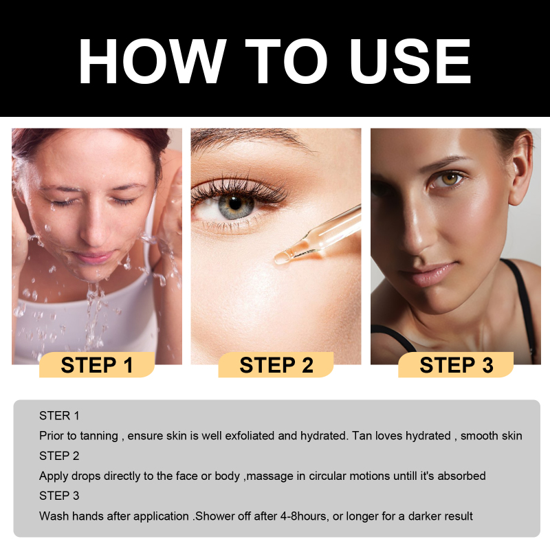 Jaysuing Help Black Essence, Natural Sun Free Moisturizing Healthy Skin Tone Treatment Essence - Image 6