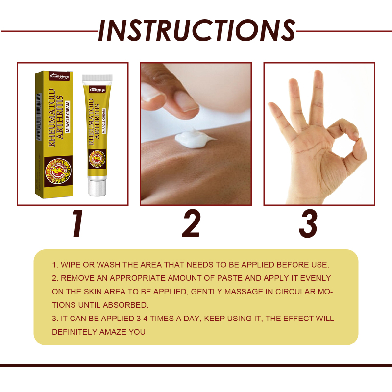 South Moon Joint Care Cream - Comfortable Massage Cream For Joints Such As Neck, Lumbar Spine, And Fingers - Image 6