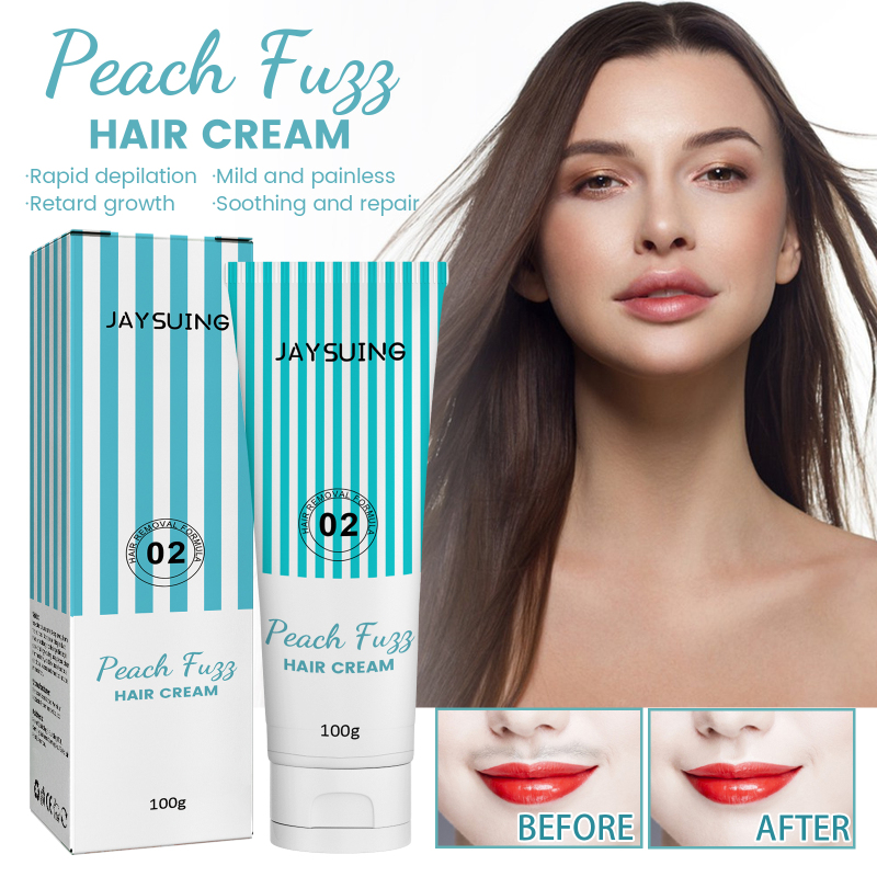Jaysuing Lip Hair Removal Cream, Gentle Non-Irritating Facial Hair Removal Cream Smooth And Delicate Skin Hair Removal Cream - Image 2