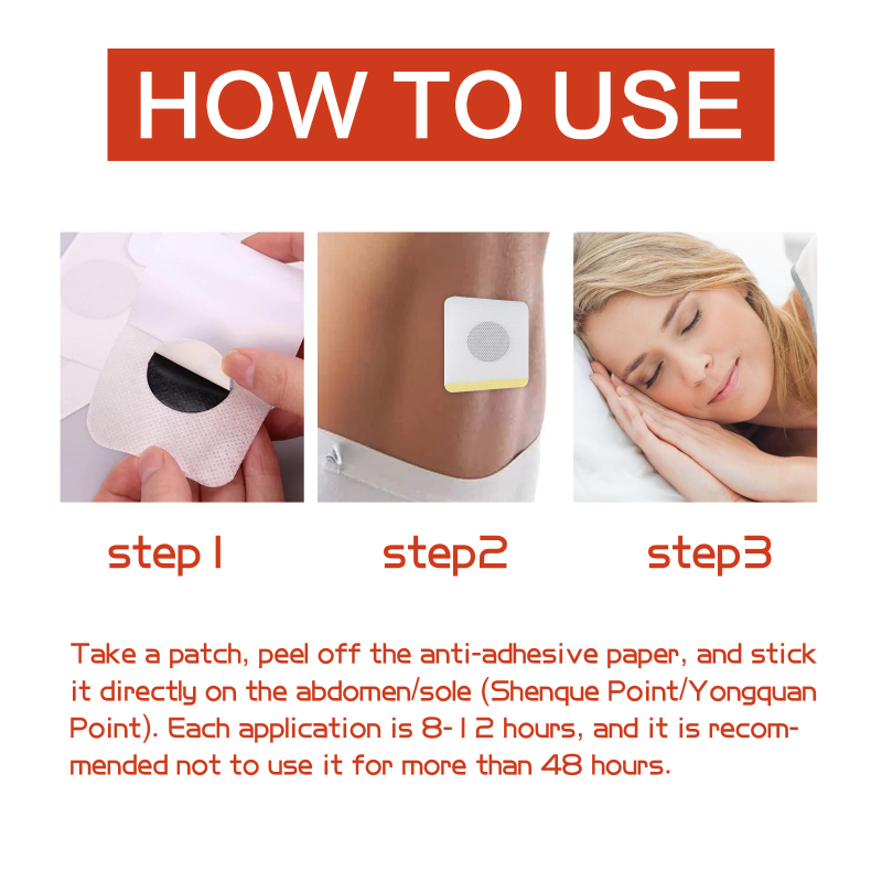 South Moon Body Acupoint Patch Body Abdominal Acupoint Body Care Navel Patch - Image 6