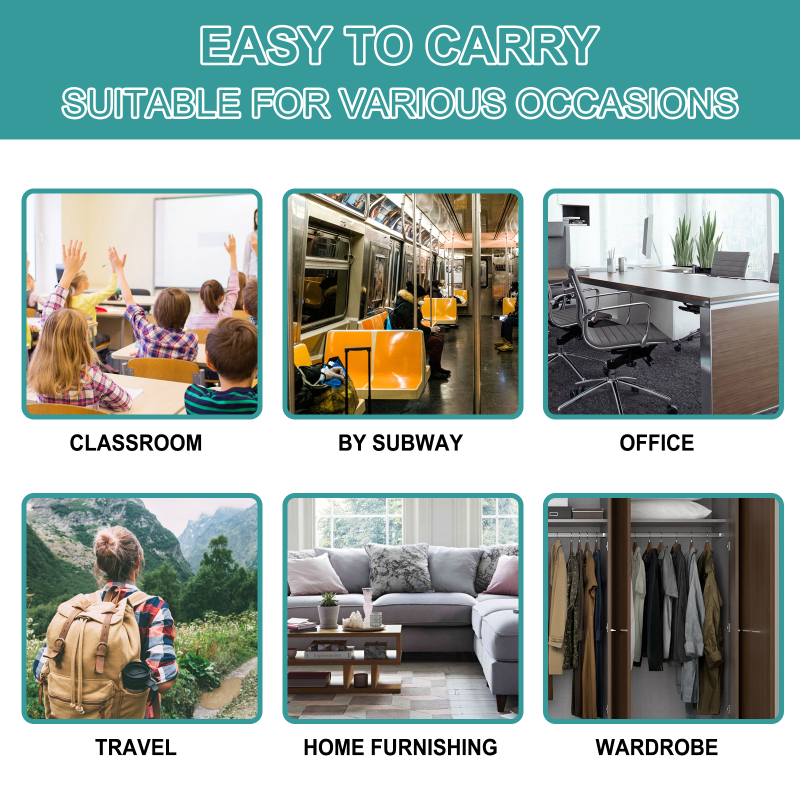 Jaysuing Space Purification Card Lanyard Easy To Carry Portable Space Air Purification Protection Card Stickers - Image 3