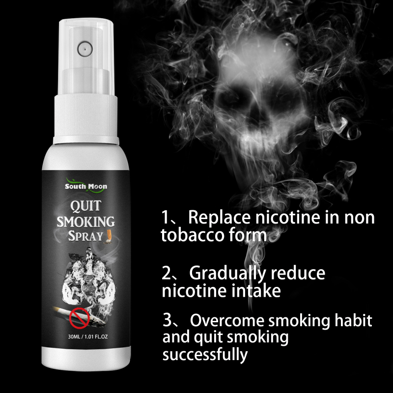 South Moon Smoking Cessation Treasure Spray Smoking Cessation Treasure Nicotine Method Portable Smoking Control Aids Smoking Cessation Spray - Image 5