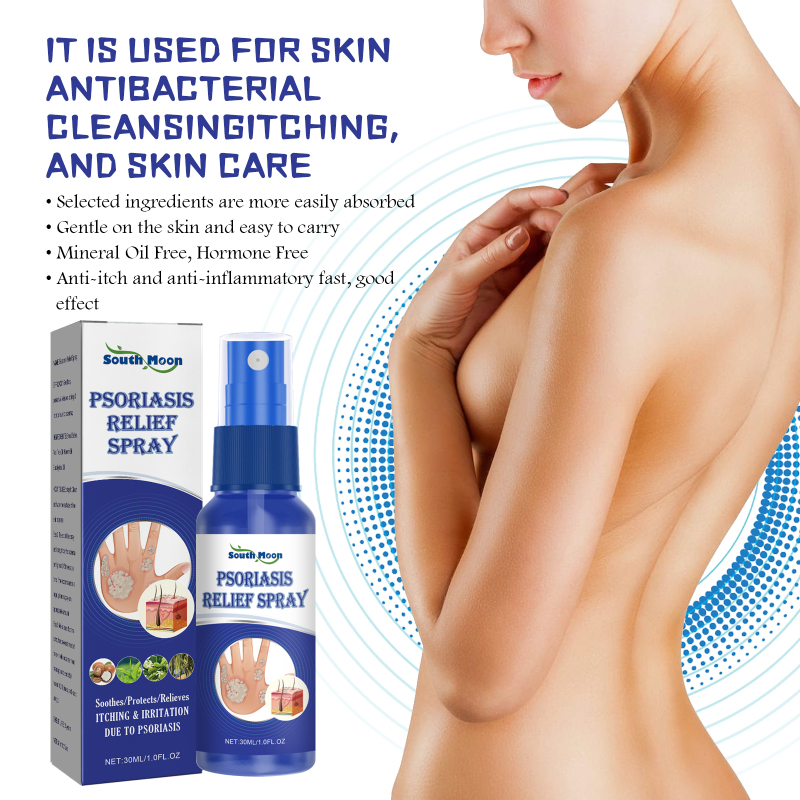 South Moon Moss Soothing Spray Repair Moss Itchy And Swelling Care Spray - Image 3