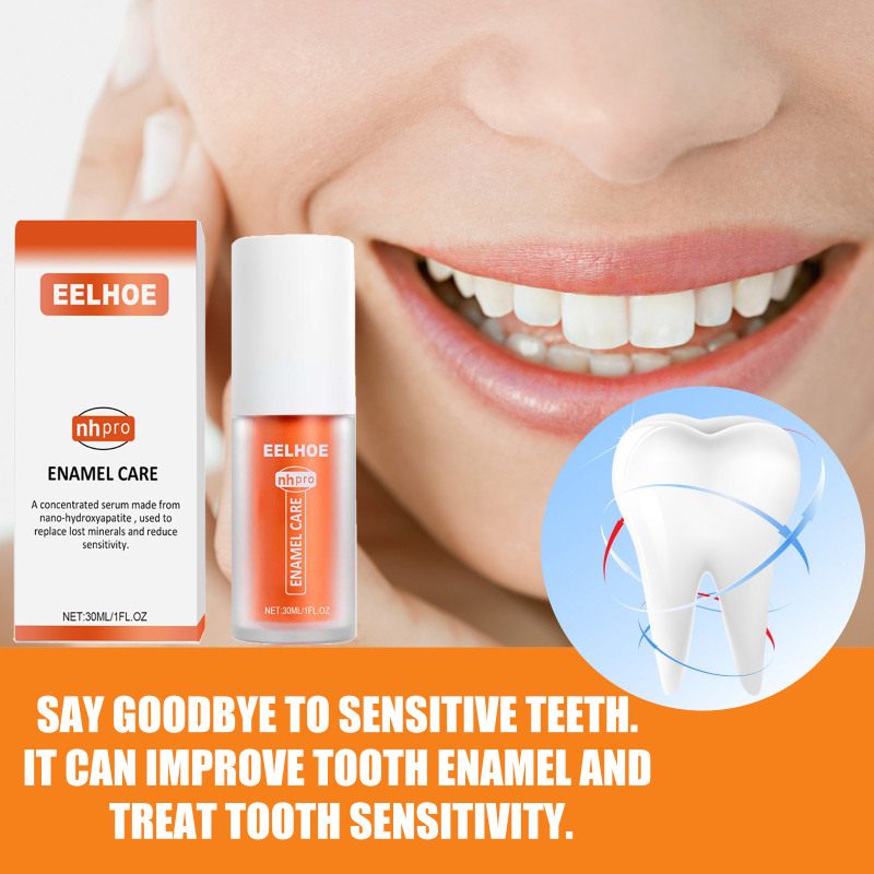 EELHOE V34 Repair Toothpaste Dazzle White Mouth Cleaning Dazzle White Teeth Orange Toothpaste - Image 2