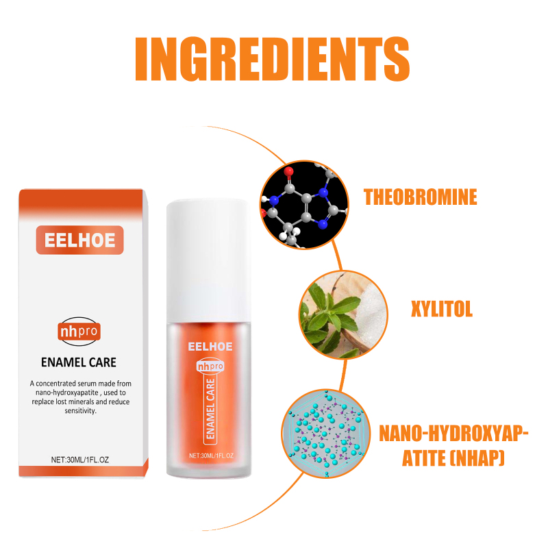 EELHOE V34 Repair Toothpaste Dazzle White Mouth Cleaning Dazzle White Teeth Orange Toothpaste - Image 5