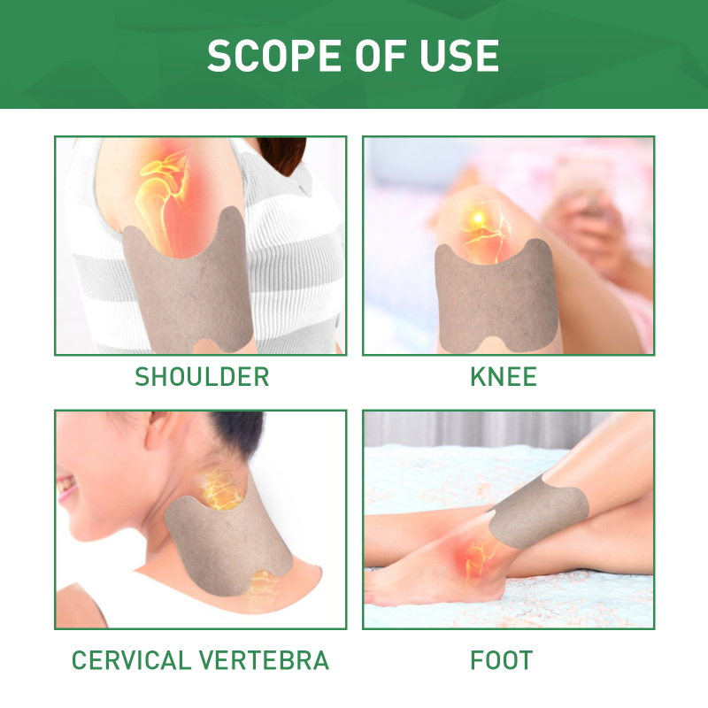 Jaysuing Knee Joint Patch, Lumbar Disc Body Care Relieve Cervical And Shoulder Joint Strain Soreness Patch - Image 3