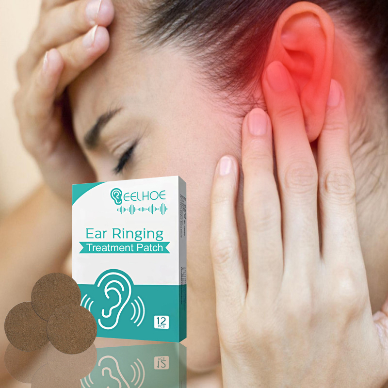 EELHOE Tinnitus Patch, Relieves Ear Discomfort Hearing Loss Relieves Head Care Point Patch - Image 2