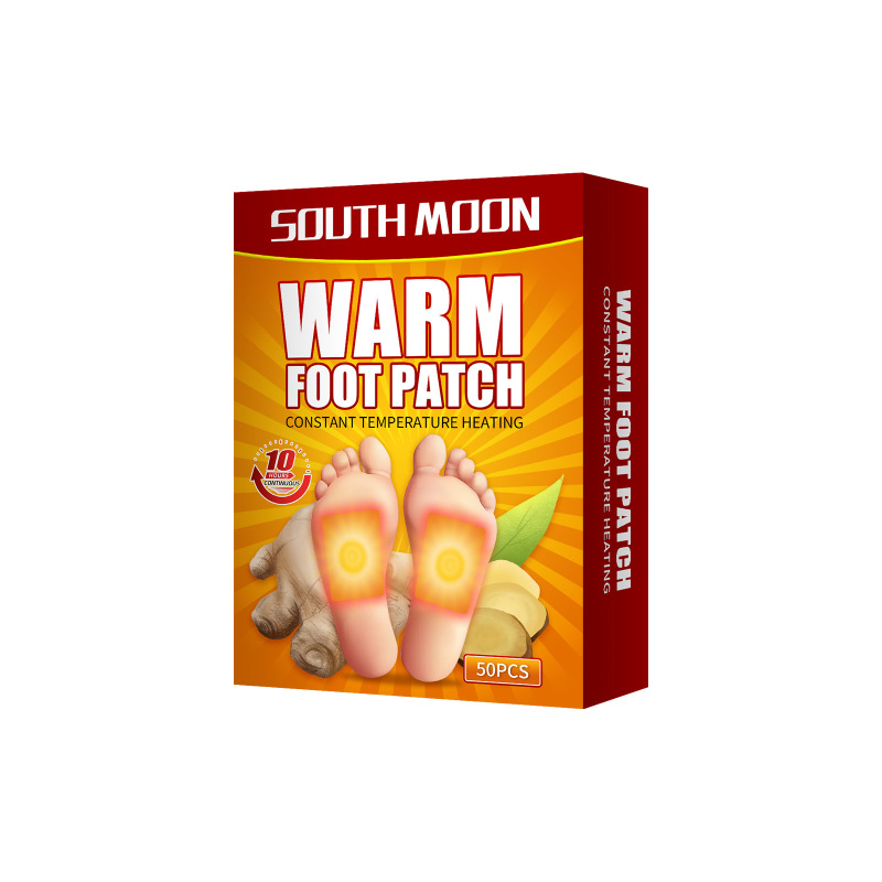 South Moon Ginger Warm Foot Patch, Ginger Fever Health Care Warm Foot Patch Warm Baby Patch Warm And Cold