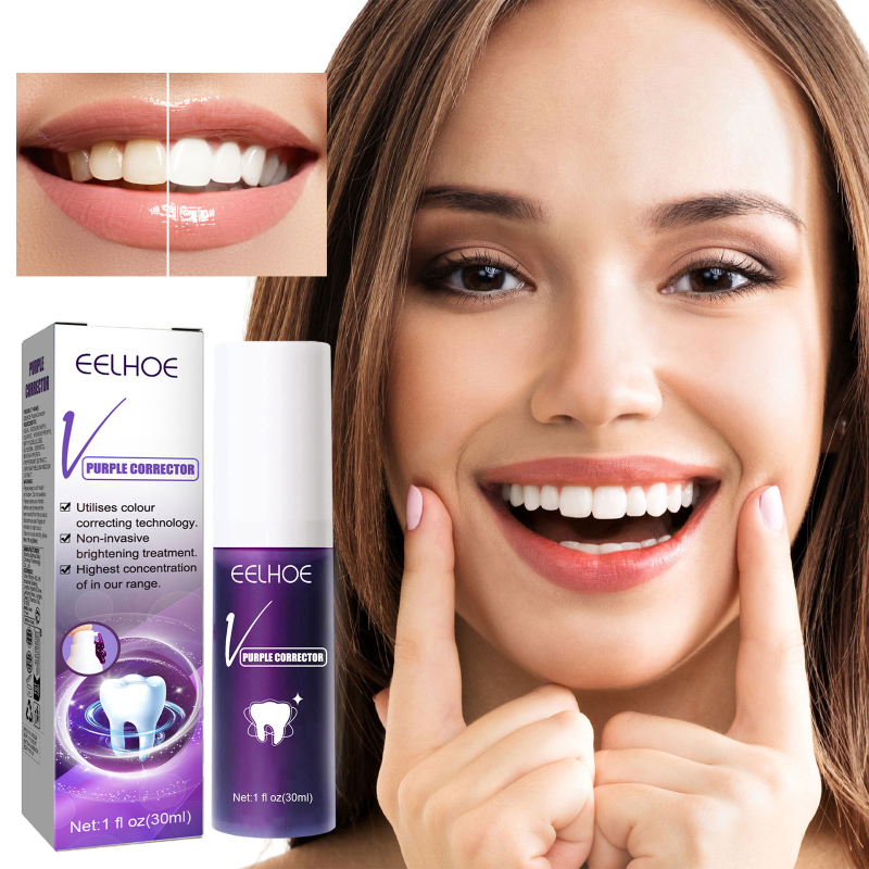 EELHOE Teeth Whitening Toothpaste, Removing Teeth Stains And Odors Oral Care Brightening And Whitening Teeth Toothpaste - Image 2
