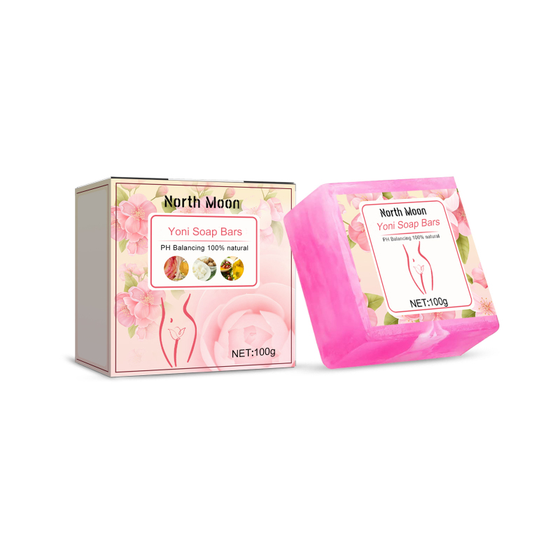 North Moon Women's Cleansing Treatment Essence, Body Skin Cleansing Mild Bath Soap Treatment Essence