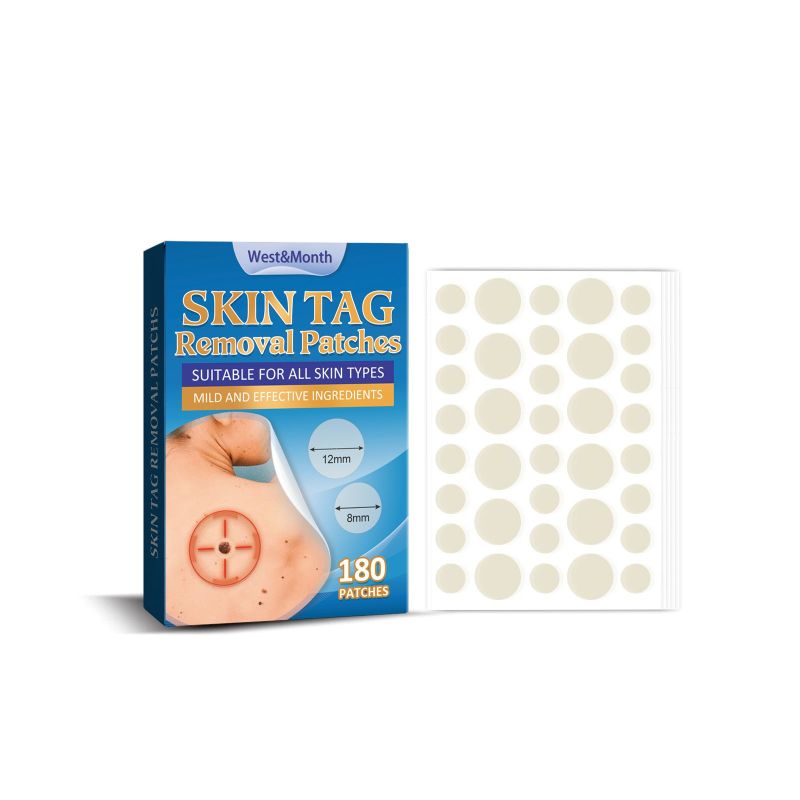 West&Month Gram Verruca Patch, Remove Flesh Pellet Flat Wart Condyloma Skin Repair Patch Gram Verruca Patch