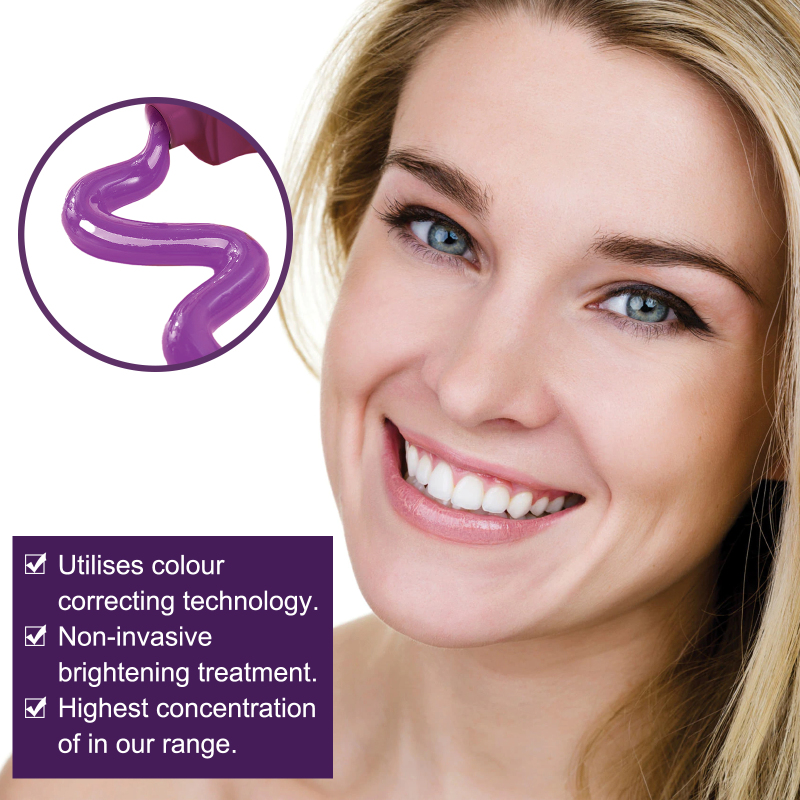 EELHOE V34 Purple Tone Cleaning Toothpaste Gently Cleans Teeth Tartar Stains Breath Odor Fresh Mouth Care - Image 3