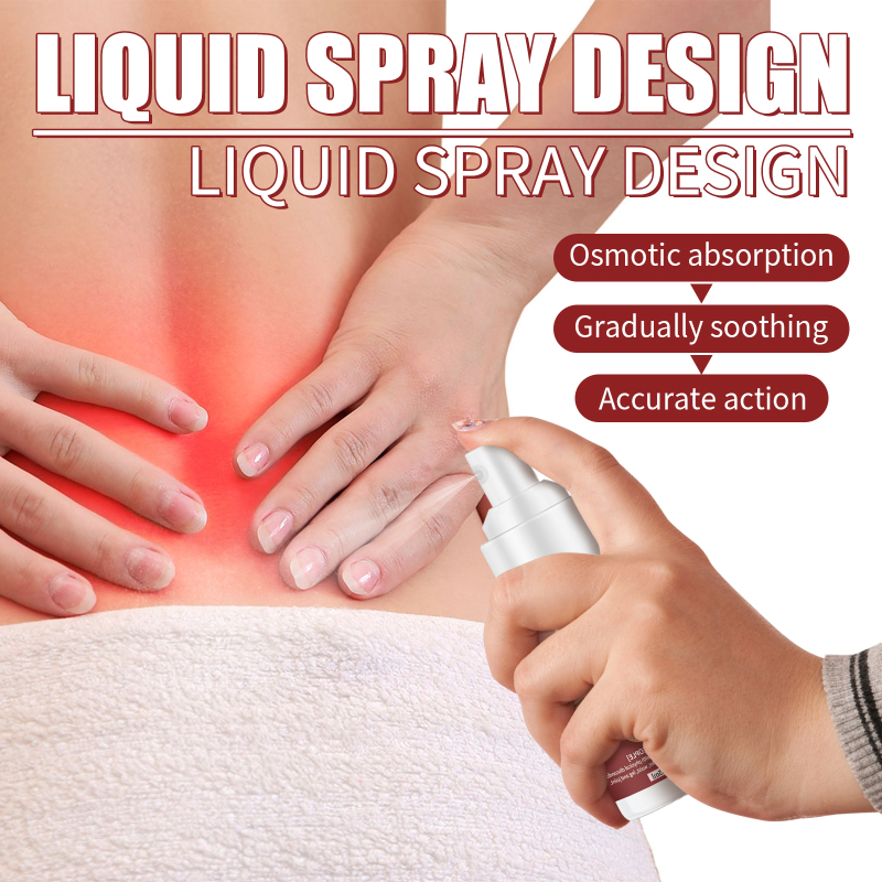 South Moon Lumbar Spine Cold Gel Spray, Relieve Disc Knee Heel Lumbar Fatigue Pain Spray - Image 3