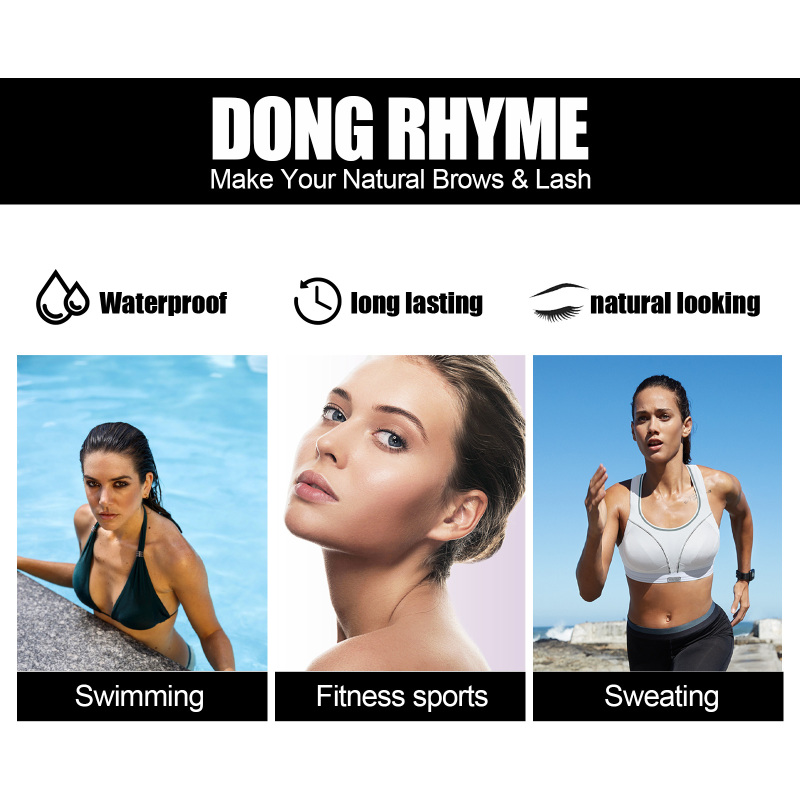 EELHOE Eyebrow And Eyelash Dyeing Set Anti-Perspiration, Non-Fading, Non-Smushing 2-In-1 Eyelash And Eyebrow Dyeing Set - Image 4