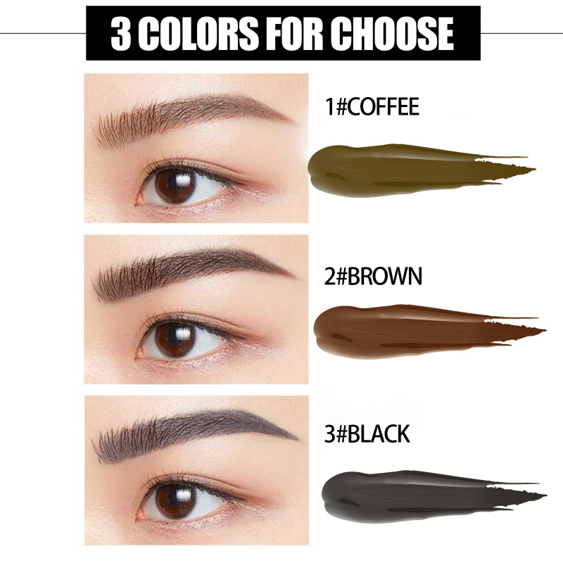 EELHOE Eyebrow And Eyelash Dyeing Set Anti-Perspiration, Non-Fading, Non-Smushing 2-In-1 Eyelash And Eyebrow Dyeing Set - Image 5