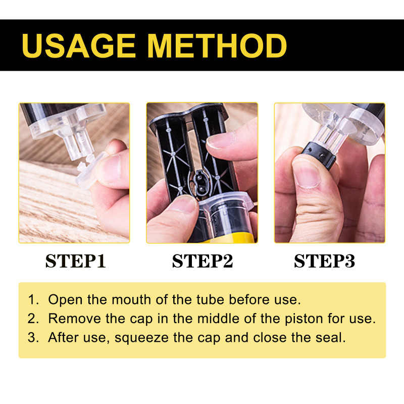 Jue-Fish Casting Adhesive, Epoxy Resin AB Adhesive Waterproof And High Temperature Resistant Multi-functional Metal Crack Repair Adhesive - Image 6