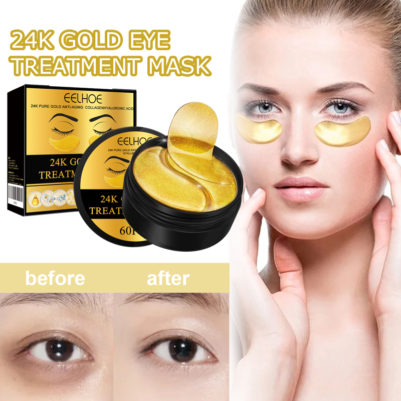 EELHOE Eye Mask Gently Hydrates And Moisturizes Skin Around Eyes Soft Lifting Patch - Image 2