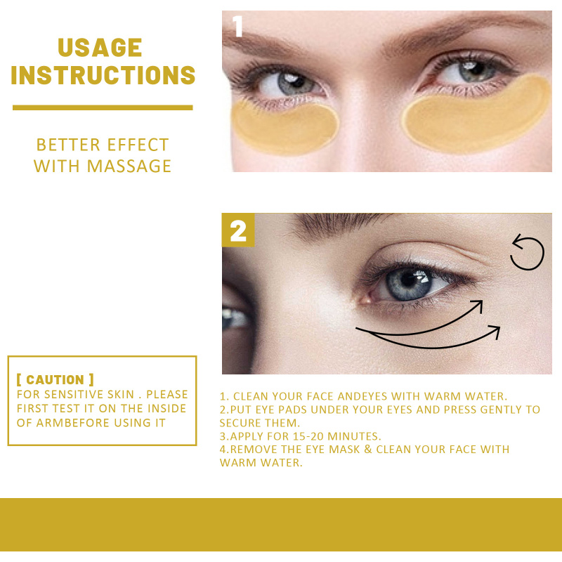 EELHOE Eye Mask Gently Hydrates And Moisturizes Skin Around Eyes Soft Lifting Patch - Image 6