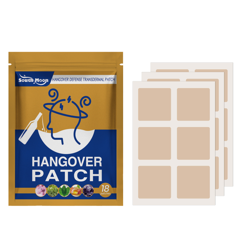 South Moon Hangover Patch, Hangover Cure Party Hangover Patch