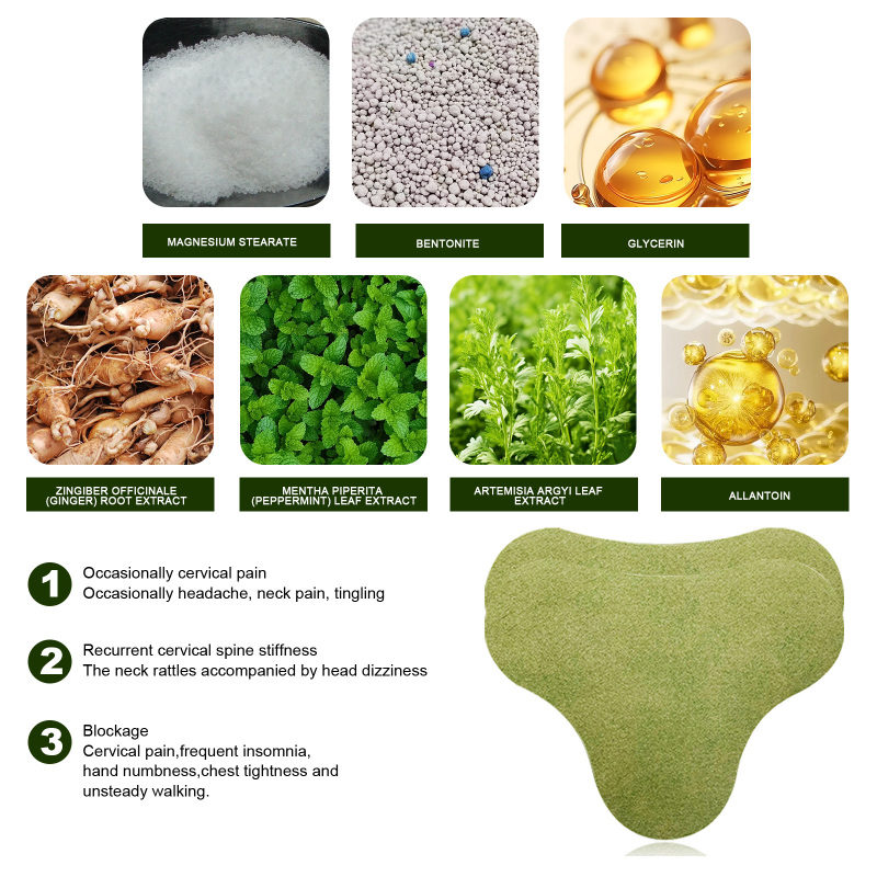 South Moon Elderberry Cervical Patch, Daily Care Hot Compress Patch, Cervical Heating Patch, Warm-Aging Patch Of Elderberry, Plaster Patch - Image 5