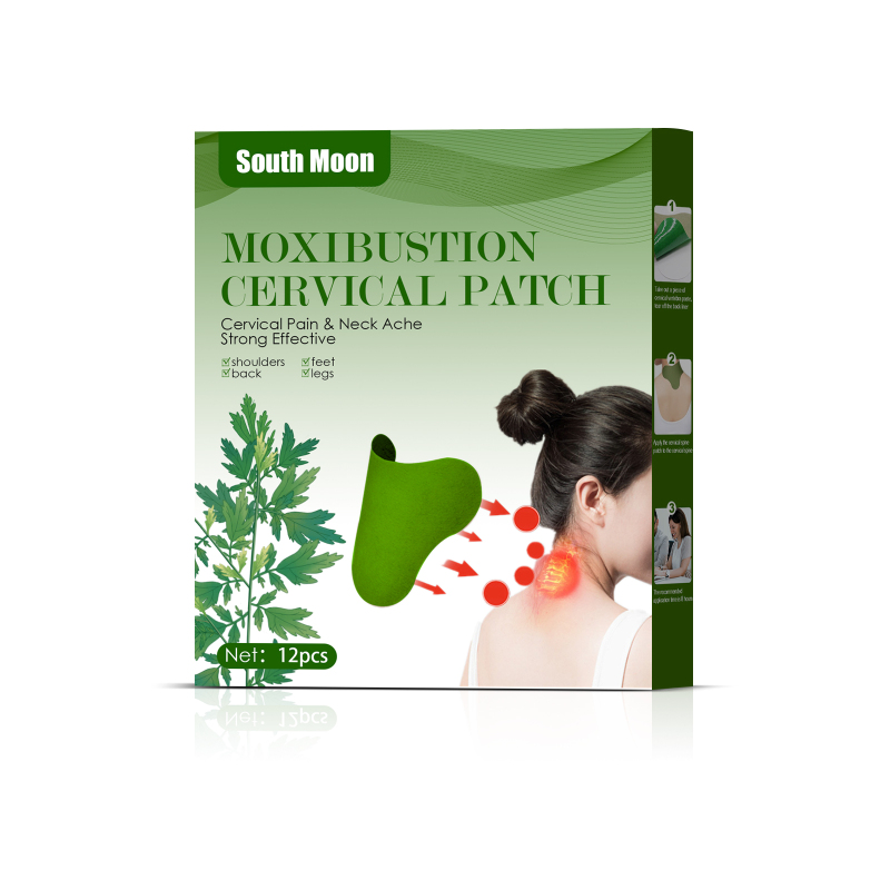 South Moon Elderberry Cervical Patch, Daily Care Hot Compress Patch, Cervical Heating Patch, Warm-Aging Patch Of Elderberry, Plaster Patch