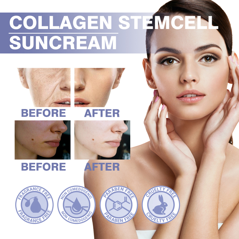 EELHOE Face Essence, Collagen Moisturizing Skin Care Refreshing Whitening Anti-Sun Tender Essence - Image 4