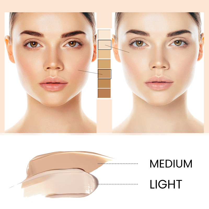 EELHOE Face Repair Cc Cream Natural Concealer, Water Resistant, Moisturizing And Repairing Brightening Skin - Image 5