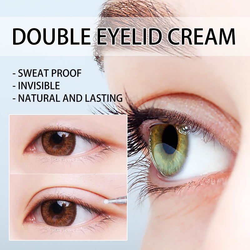West&Month Double Eyelid Styling Cream, Long Lasting Waterproof Beauty Cream Quick Dry Natural Invisible Cream For Big Eyes - Image 4