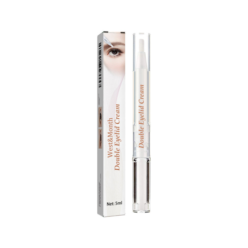 West&Month Double Eyelid Styling Cream, Long Lasting Waterproof Beauty Cream Quick Dry Natural Invisible Cream For Big Eyes