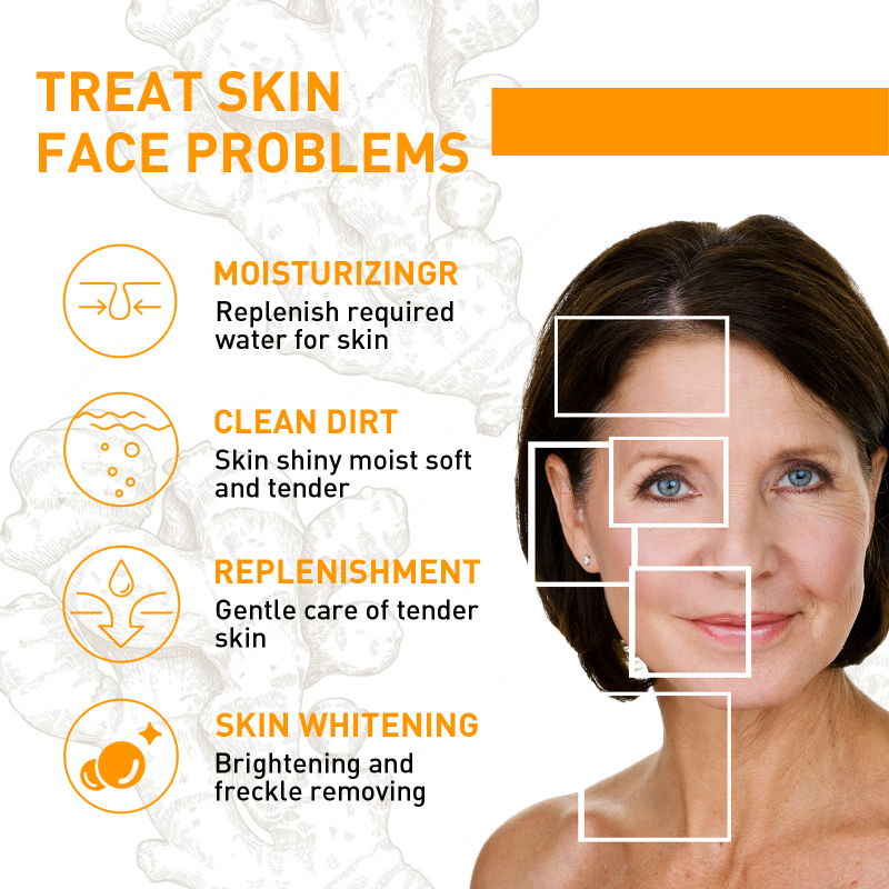 OUHOE Turmeric Face Cream, Reduces Fine Lines And Spots Moisturizes Anti Wrinkles Face Cream - Image 3