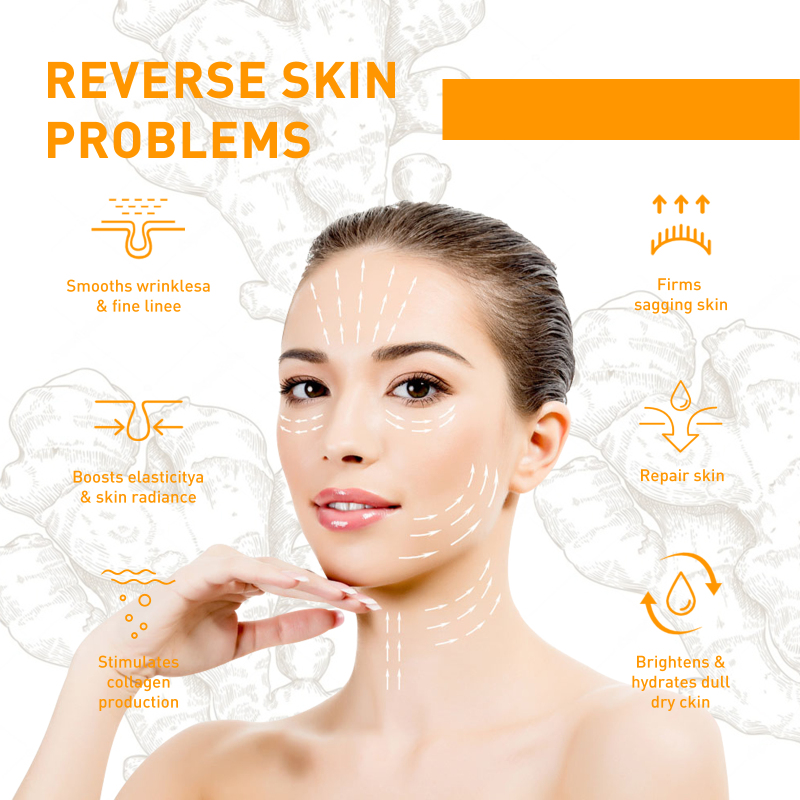 OUHOE Turmeric Face Cream, Reduces Fine Lines And Spots Moisturizes Anti Wrinkles Face Cream - Image 4