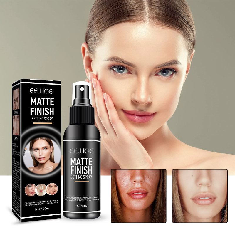 EELHOE Matte Setting Spray, Oil Control Long-lasting Makeup Waterproof Setting Spray - Image 2