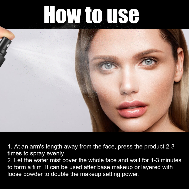 EELHOE Matte Setting Spray, Oil Control Long-lasting Makeup Waterproof Setting Spray - Image 6