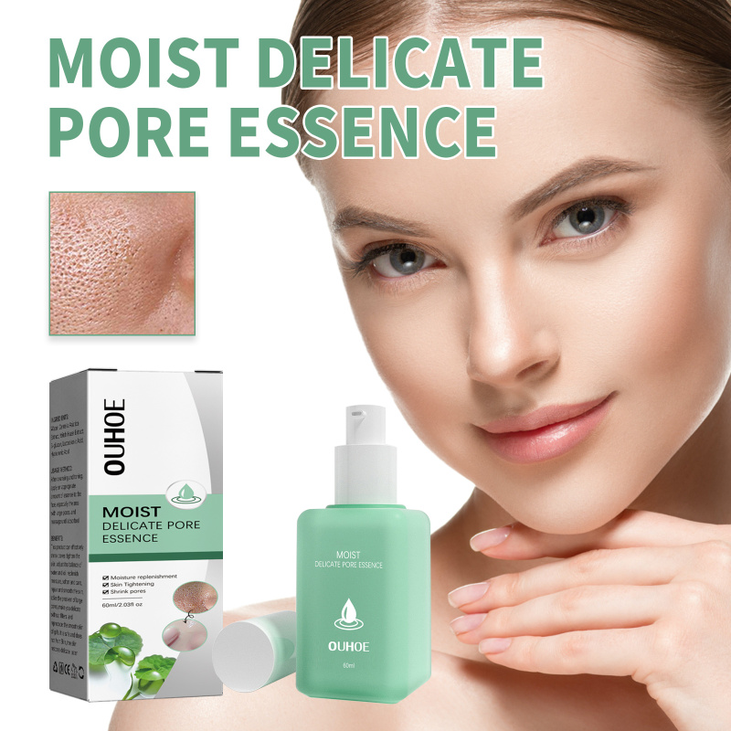 OUHOE Moist Delicate Pore Essence, Lifting Rejuvenating Cleansing And Firming Skin Care And Moisturizing Essence - Image 2