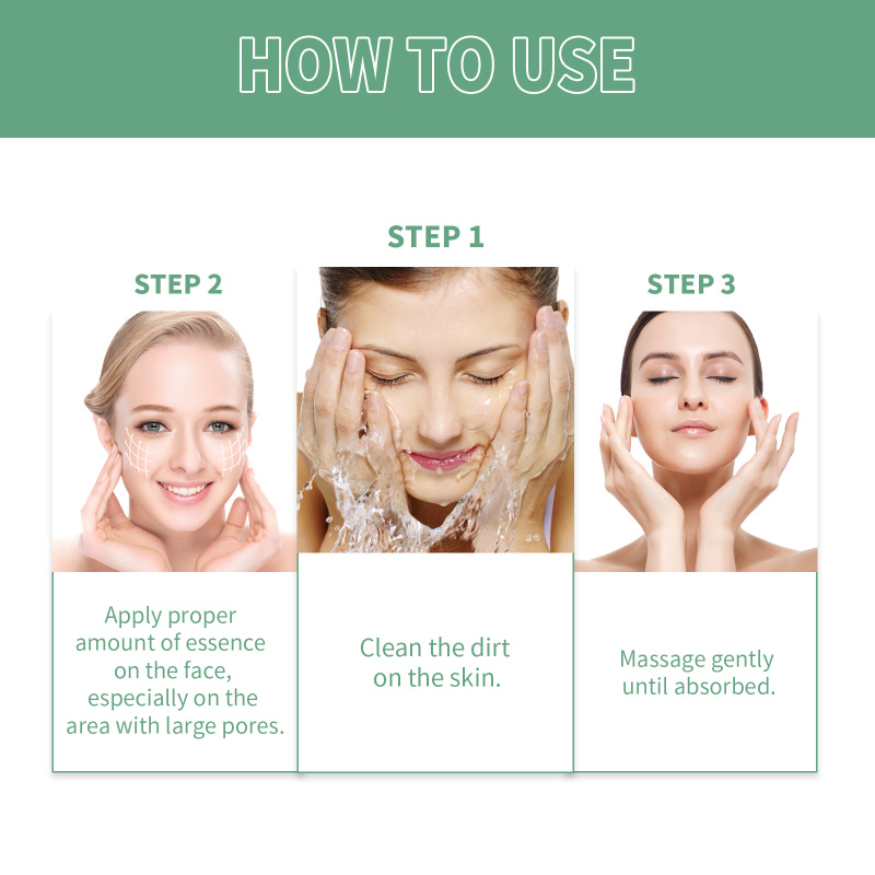 OUHOE Moist Delicate Pore Essence, Lifting Rejuvenating Cleansing And Firming Skin Care And Moisturizing Essence - Image 6
