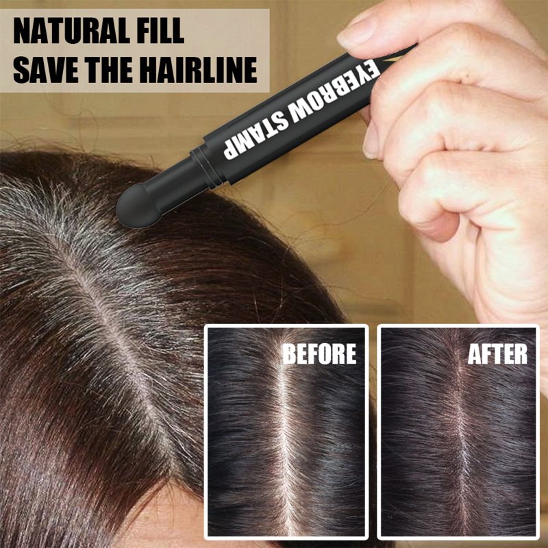 EELHOE Eyebrow Printing Pen, Quick Makeup Eyebrow Natural Hairline Lazy Easy Waterproof With Eyebrow Card Eyebrow Brush - Image 4