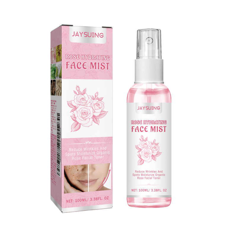 Jaysuing Rose Face Toner, Hydrating Refreshing Oil Control Fade Spots Toner