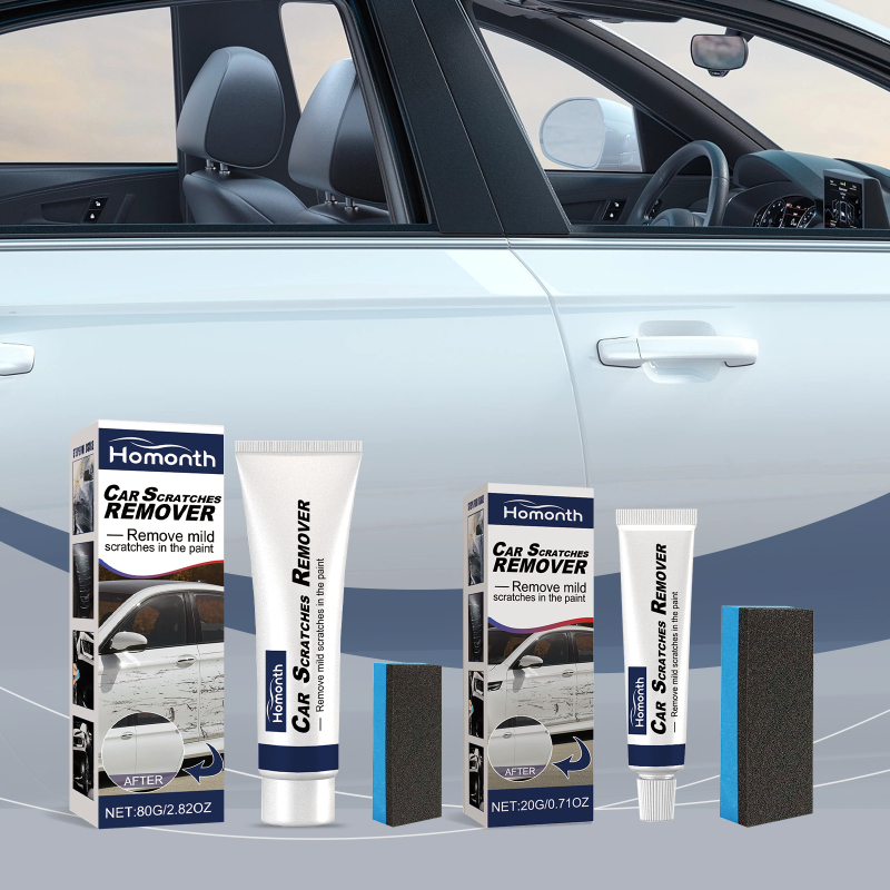 Homonth Automotive Scratch Care Agent Removing Marks Abrasive Paint Polishing Wax Car Scratch Repair - Image 2