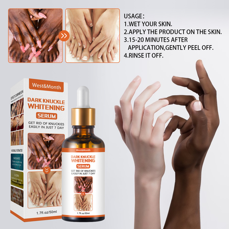 West&Month Skin Blackening Essence, Brightening Knee Ankle Horn Melanin Removing Moisturizing Essence - Image 6