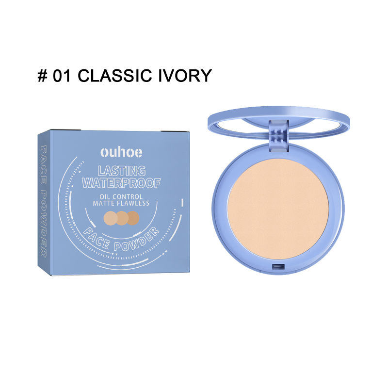 OUHOE Setting Powder, Immaculate Lasting Makeup Is Not Easy To Remove Makeup Repair Powder Natural Light Breathable Setting Powder - Image 3