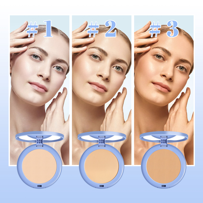 OUHOE Setting Powder, Immaculate Lasting Makeup Is Not Easy To Remove Makeup Repair Powder Natural Light Breathable Setting Powder - Image 5